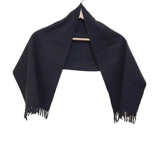 Auth PRADA - Dark Brown Cashmere Scarf - Picture 1 of 4